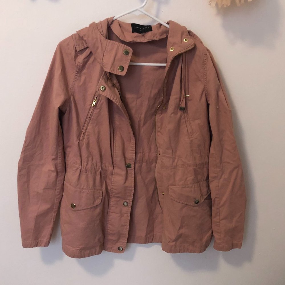 CUTE PINK FALL JACKET